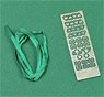 Seat Belt for Racing Car Green (2 Sets) (Accessory)