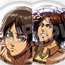 Attack on Titan Trading Can Badge Strategy Meeting Together Ver. (Set of 8) (Anime Toy)