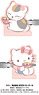 Natsume`s Book of Friends x Sanrio Characters Hair Clip Nyanko-sensei / Hello Kitty (Anime Toy)