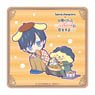 My Love Story with Yamada-kun at Lv999 x Sanrio Characters Wood Coaster Akito Yamada x Pom Pom Purin (Anime Toy)
