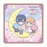 My Love Story with Yamada-kun at Lv999 x Sanrio Characters Wood Coaster Akito Yamada & Akane Kinoshita x Little Twin Stars (Anime Toy)