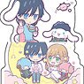My Love Story with Yamada-kun at Lv999 x Sanrio Characters Mini Acrylic Stand Key Ring (Set of 8) (Anime Toy)