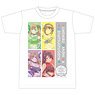 Yumemiru Danshi wa Genjitsushugisha Cheerleader T-Shirt M (Anime Toy)