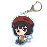 Pukasshu Acrylic Key Ring Lycoris Recoil Takina Inoue (Casual Wear B) (Anime Toy)
