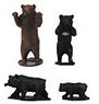 Animal Figure Series Bear (4 Pieces) (Model Train)
