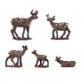 Animal Figure Series Deer (5 Pieces) (Model Train)