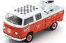 VW T2 DoKa `Vintage Scooter Parts` w. Vespa GS (Diecast Car)