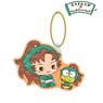 Nintama Rantaro x Sanrio Characters Isaku Zenpoji x Kero Kero Keroppi Big Acrylic Key Ring (Anime Toy)