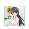 Rascal Does Not Dream of Bunny Girl Senpai [Especially Illustrated] Mai Sakurajima Sunflower & White Dress Ver. Acrylic Sticker (Anime Toy)