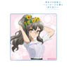 Rascal Does Not Dream of Bunny Girl Senpai [Especially Illustrated] Rio Futaba Sunflower & White Dress Ver. Acrylic Sticker (Anime Toy)