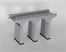 1/80(HO) HO Gauge Size Concrete Arch Bridge Intermediate Extension Kit (Unassembled Kit) (Model Train)