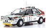 ランチア デルタ HF 4WD タルガ・フローリオ `チーム ランチア トティップ` 1987 #1 (ミニカー)