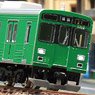 Tokyu Series 1000 (Midori-no-Densya) Three Car Formation Set (w/Motor) (3-Car Set) (Pre-colored Completed) (Model Train)