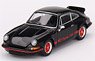 Porsche 911 Carrera RS 2.7 Black with Red Livery (LHD) (Diecast Car)