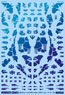 1/144 GM Decoration Decal No.1 `Graphic Armor #1` Prism Blue & Neon Blue (Material)