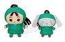 Nintama Rantaro Finger Mascot & PUPPELA(Puppella) Set [Plush] Senzo Tachibana x Cinnamoroll (Anime Toy)