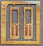 Crew Door D for J.N.R. Oldtimer Electric Cars (2 Pieces) (Model Train)