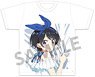 Rent-A-Girlfriend [Especially Illustrated] Hug T-Shirt Ruka Sarashina Dress Ver. M Size (Anime Toy)