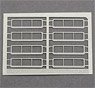 Front Window Frame for KUMOHA123 (8 Pieces) (Model Train)