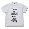 名探偵コナン 真実はいつも一つメッセージ Tシャツ Ver.2.0 WHITE S (キャラクターグッズ)