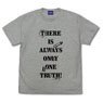名探偵コナン 真実はいつも一つメッセージ Tシャツ Ver.2.0 MIX GRAY S (キャラクターグッズ)
