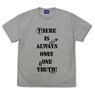 Detective Conan Message T-Shirt Ver.2.0 Mix Gray XL (Anime Toy)