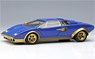 Lamborghini Countach LP400 Speciale Ch.1120222 `Port au Prince` 1976 Blue / Gold (Diecast Car)