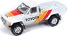 1985 Toyota SR5 Pickup Gloss White / Graphic (Diecast Car)