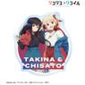 TV Animation [Lycoris Recoil] [Especially Illustrated] Chisato Nishikigi & Takina Inoue Casual Wear Ver. Acrylic Sticker (Anime Toy)
