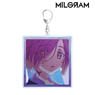 Milgram MV Big Acrylic Key Ring Mahiru [Daisuki] (Anime Toy)