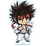 TV Animation [Rurouni Kenshin] Big Acrylic Figure (w/Stand) E[Sanosuke Sagara] (Anime Toy)