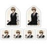 Gin Tama. Sogo Okita Suits Ver. Mini Sticker Set (Anime Toy)