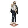 Gin Tama. [Especially Illustrated] Sogo Okita Acrylic Stand (Large) Sleepy in the Morning, But I Get Ready. Ver. (Anime Toy)