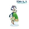 Yohane of the Parhelion: Sunshine in the Mirror [Especially Illustrated] Kanan Flower Festival Village Girl Ver. Extra Large Acrylic Stand (Anime Toy)