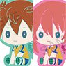 Inazuma Eleven GO Petatto Nejimaki Rubber Strap Box Ver. (Set of 8) (Anime Toy)