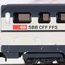 H25128(N) IC2000 First Class, Luggage (AD) Car [SBB IC2000AD 1. Kl. Gepack] (Model Train)