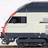 H25129 (N) IC2000 Second Class, Control (Bt) Car `Tikipark` [SBB IC2000BT 2. Kl. Steuerwg] (Model Train)