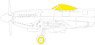 Masking Sheet for Seafire F. XVII (for Airfix) (Plastic model)