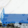 1/80(HO) J.R. Container Wagon Type KOKI102, 103 (New Color, without Container) (4-Car Set) (Model Train)