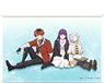 Frieren: Beyond Journey`s End B2 Tapestry 01 Frieren Party (Anime Toy)