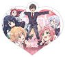 The 100 Girlfriends Who Really, Really, Really, Really, Really Love You Die-cut Sticker Illust Pattern B (Anime Toy)