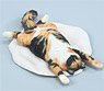 JXK Studio 1/6 Lying Down Cat A (Fashion Doll)