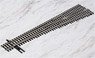 1/80(HO) Quality Track Code 83 16.5mm Turnout #6 Radius Right Hand (Model Train)