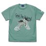 Haikyu!! Hajime Iwaizumi Shoes T-Shirt Mint Green S (Anime Toy)