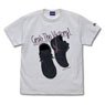 Haikyu!! Wakatoshi Ushijima Shoes T-Shirt White S (Anime Toy)