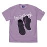 Haikyu!! Wakatoshi Ushijima Shoes T-Shirt Light Purple XL (Anime Toy)