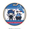 Tougen Anki x Sanrio Characters Wood Coaster Mini Chara Ver. Ikari Yaoroshi x Tuxedo Sam (Anime Toy)