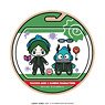 Tougen Anki x Sanrio Characters Wood Coaster Mini Chara Ver. Jyuji Yusurube x Hangyodon (Anime Toy)
