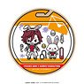 Tougen Anki x Sanrio Characters Wood Coaster Mini Chara Ver. Kyoya Oiranzaka x Wish me mell (Anime Toy)