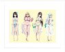 Strike the Blood [Especially Illustrated] Chara Fine Graf (Wedding Swimwear) A4 (Anime Toy)
